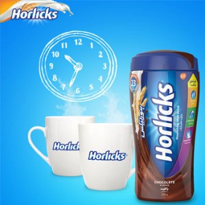 Pure Milk With Horlicks